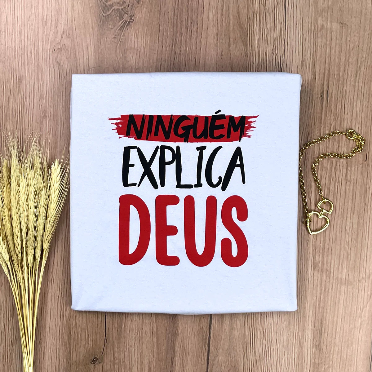 Women's T-Shirt - White - Nobody Explains God