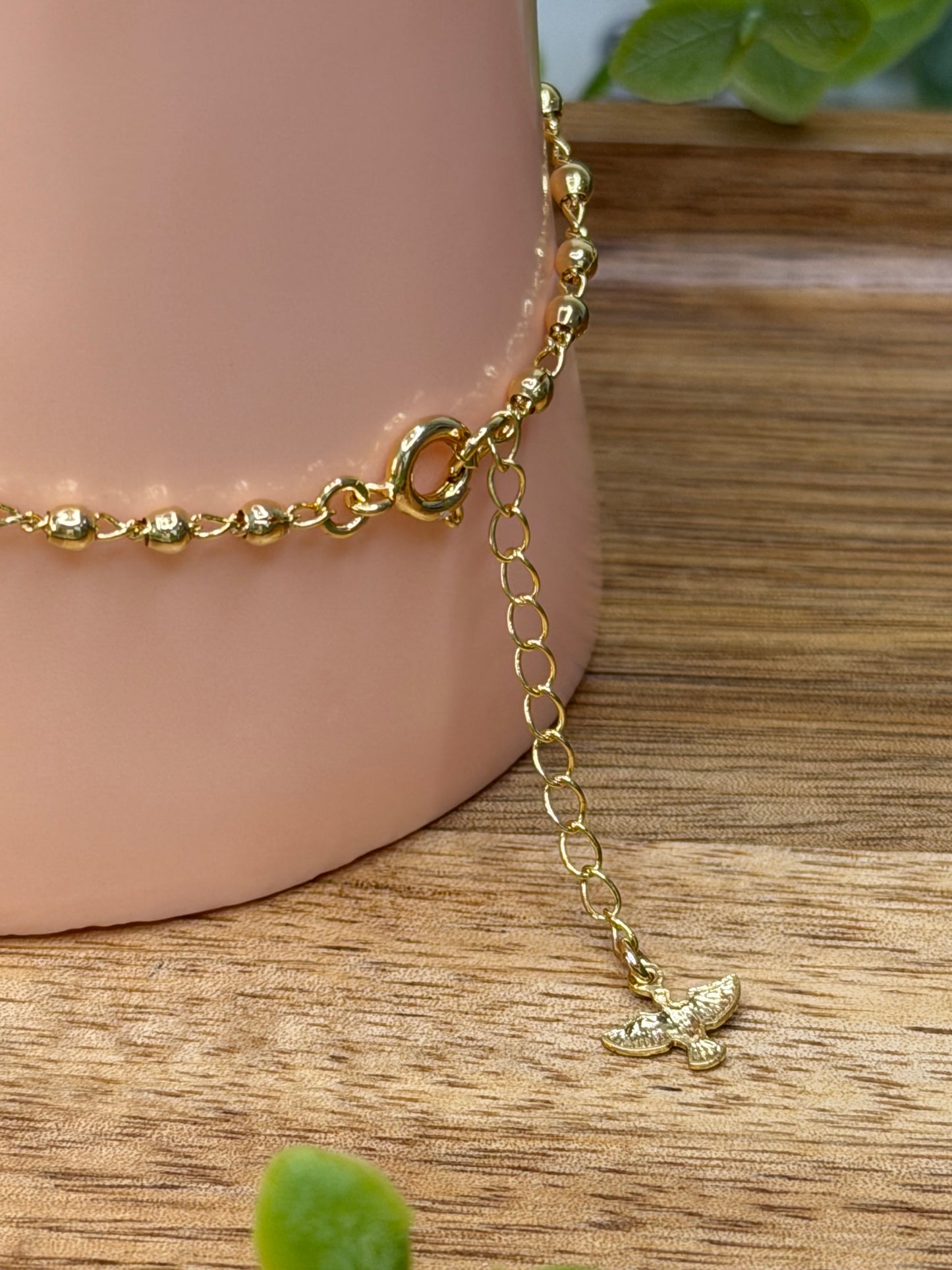Pulseira Santa Teresinha – Chuva de Rosas