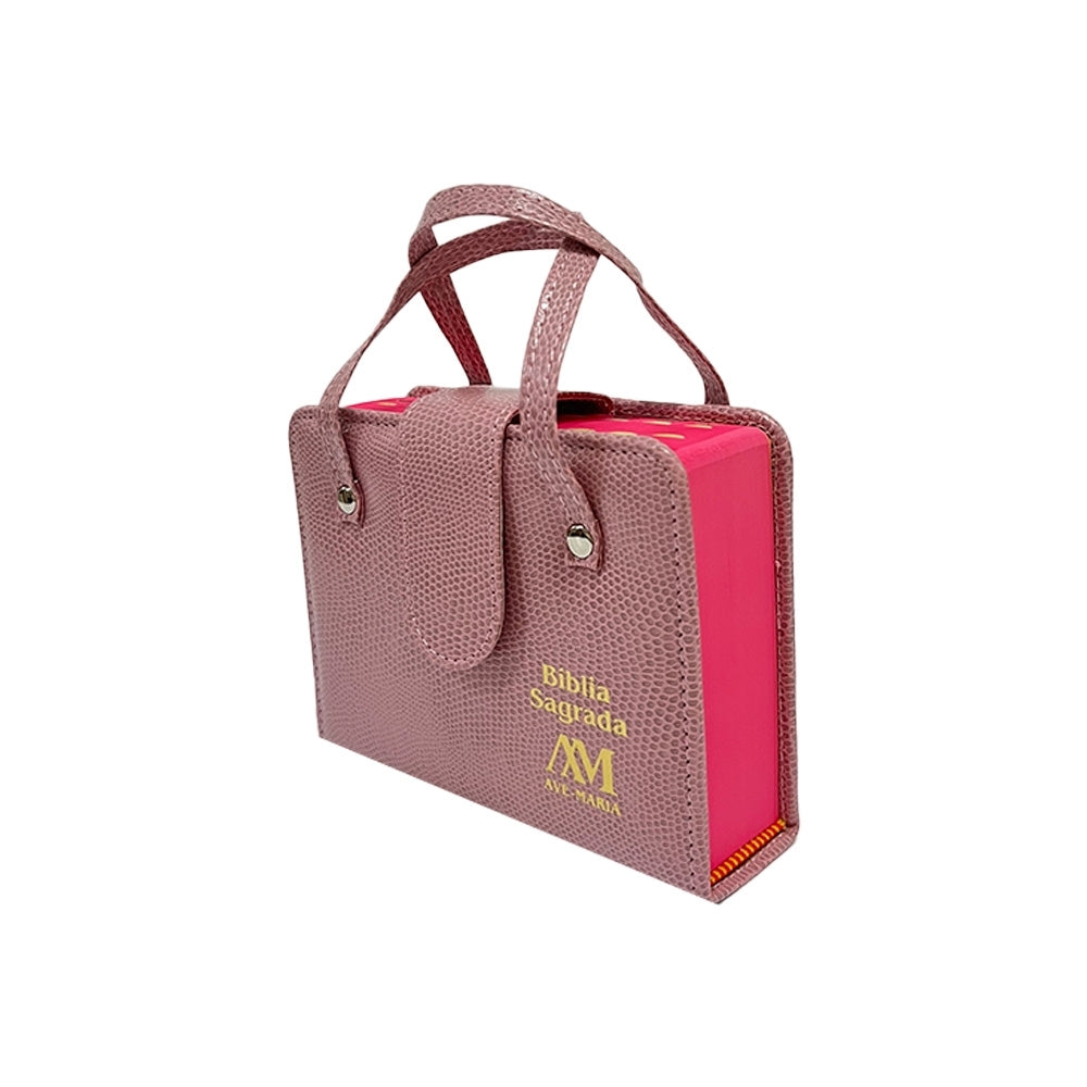 Bible with Handle - Pocket - Pink
