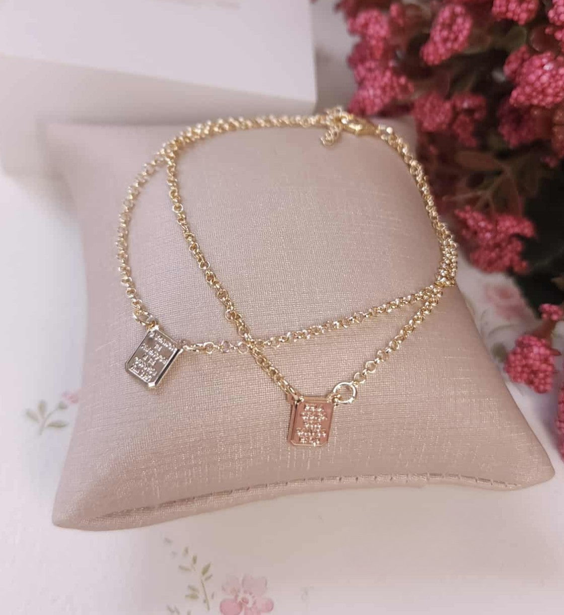 Pulseira Escapulário Tradicional – Sagrado Coração de Jesus