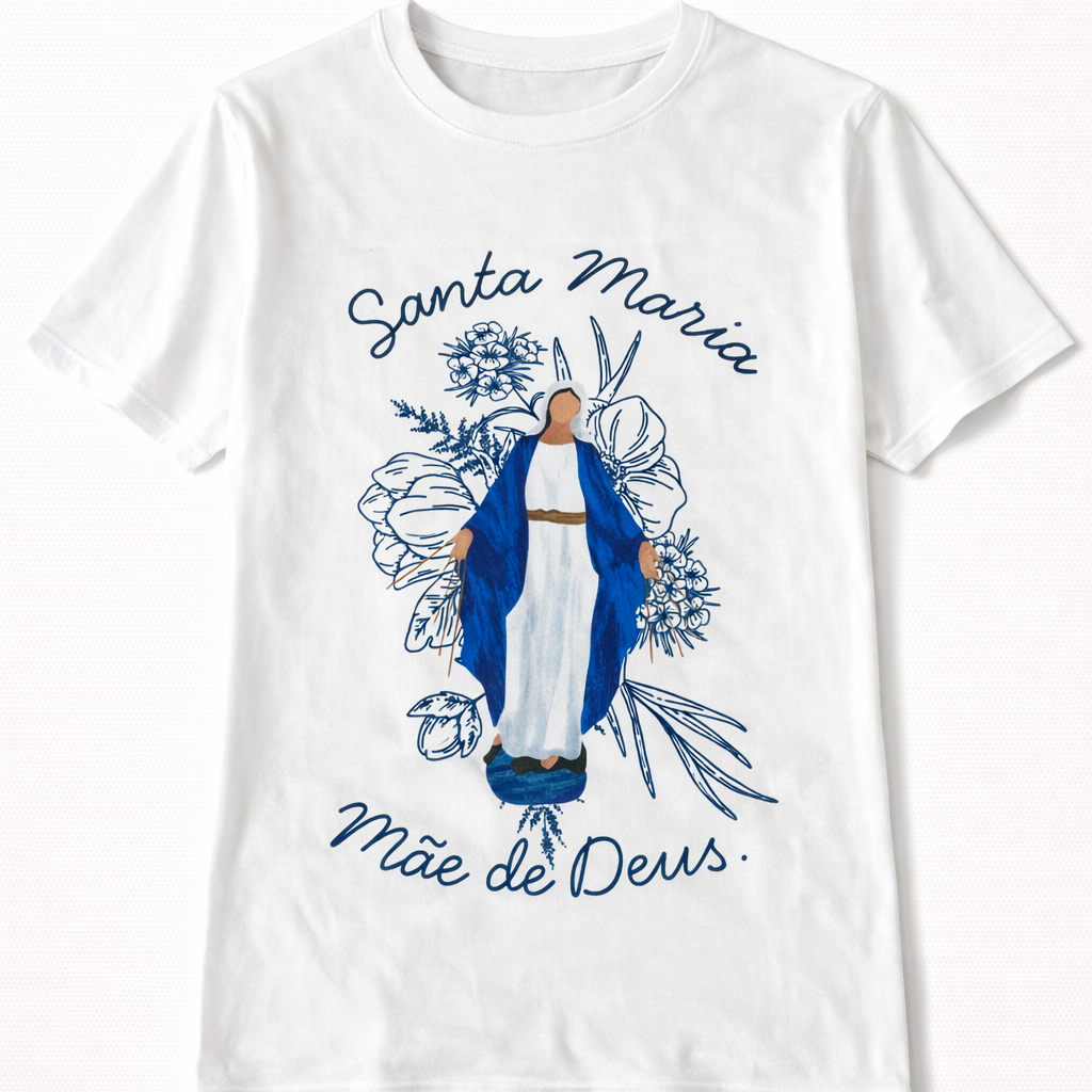 Camiseta Nossa Senhora das Graças – Mãe de Deus (Unisex)