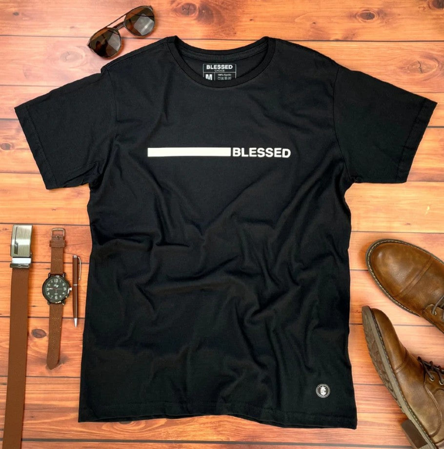 Blessed Men's Black T-Shirt