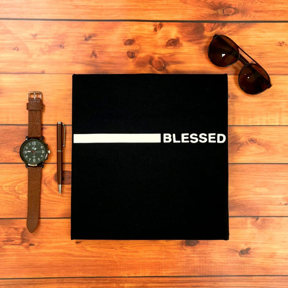 Blessed Men's Black T-Shirt