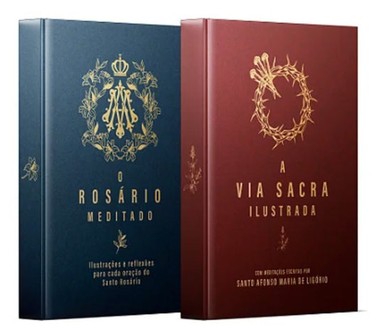 Illustrated Meditations Combo – Meditated Rosary + Stations of the Cross