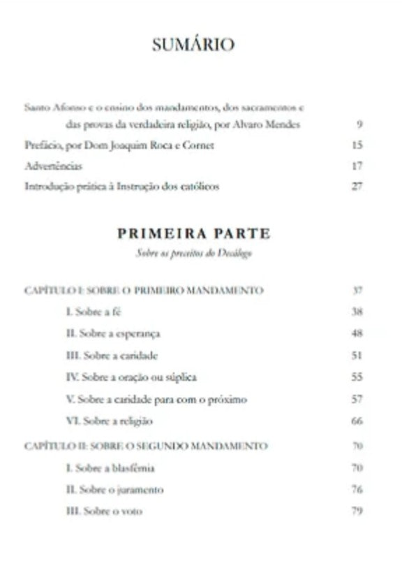 Instrucción a los católicos – San Alfonso María de Ligorio