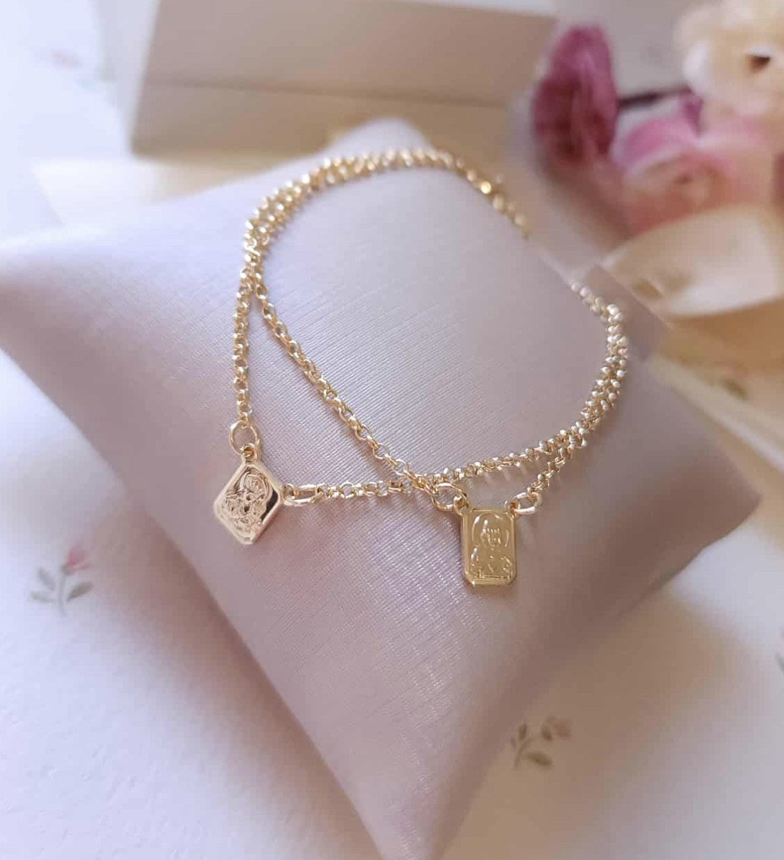 Pulseira Escapulário Tradicional – Sagrado Coração de Jesus