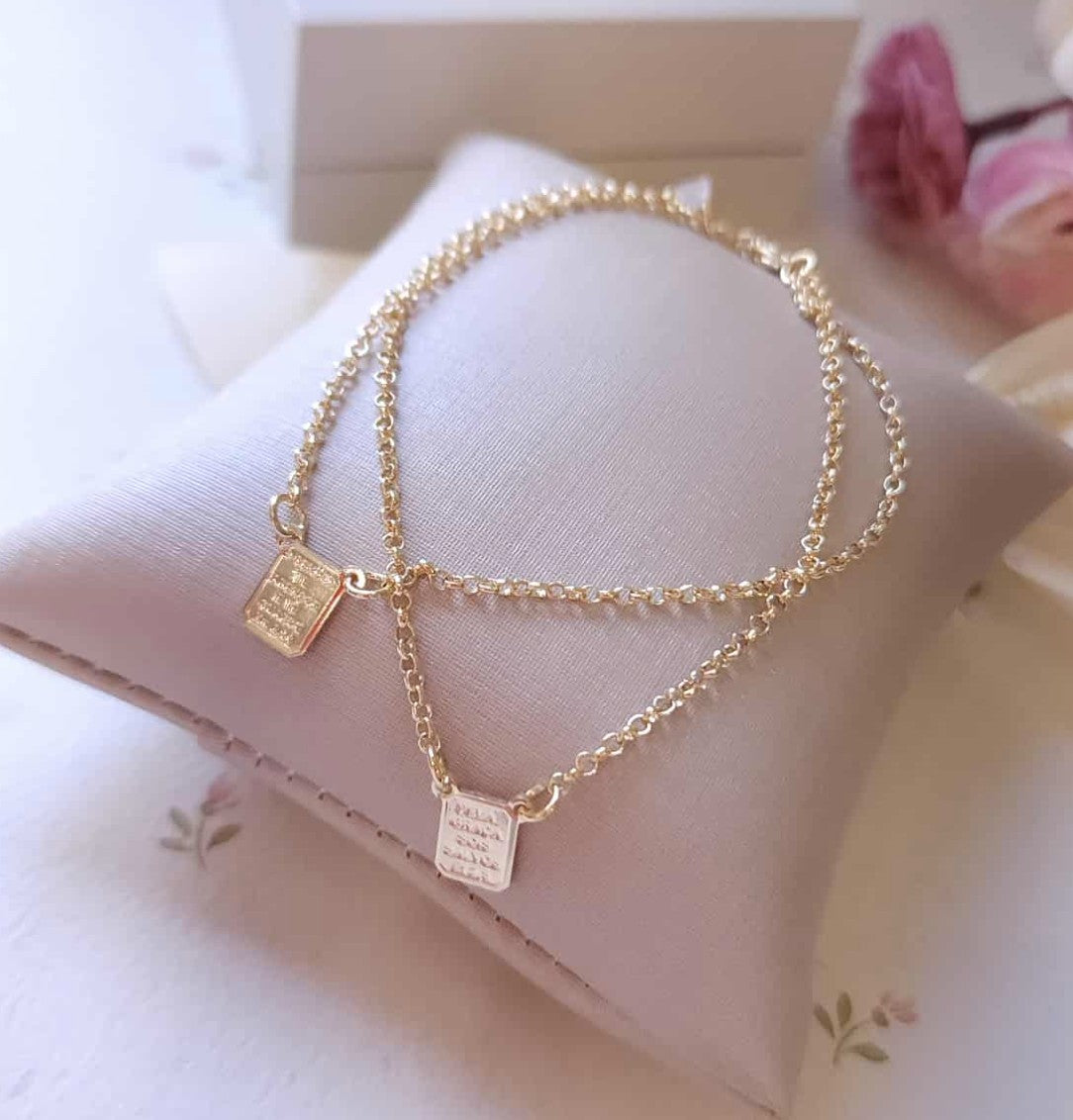 Pulseira Escapulário Tradicional – Sagrado Coração de Jesus