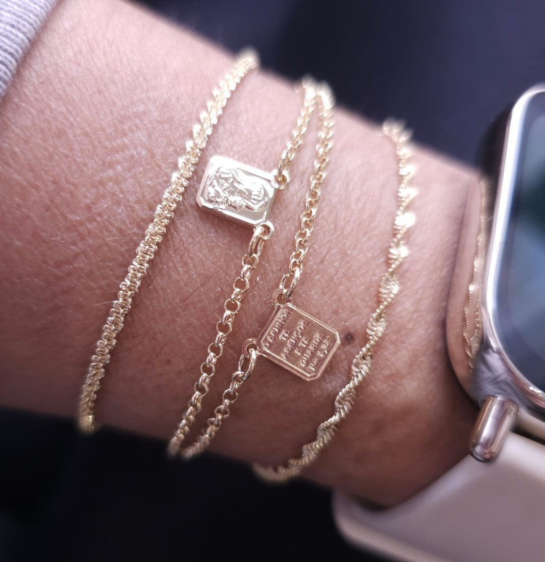 Pulseira Escapulário Tradicional – Sagrado Coração de Jesus