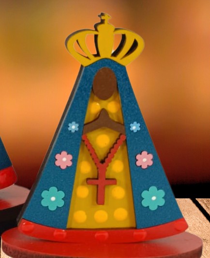 Nossa Senhora Aparecida Coroa – Tamanhos P e Mini