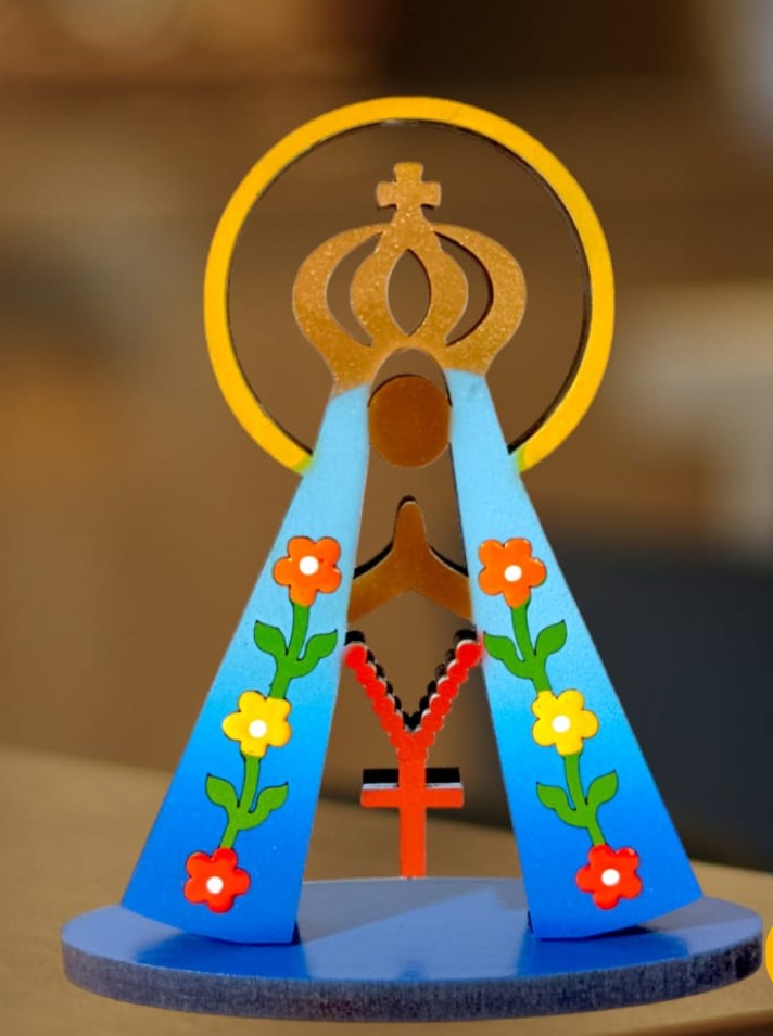 Nossa Senhora Aparecida Vazada – Tamanhos M e Mini