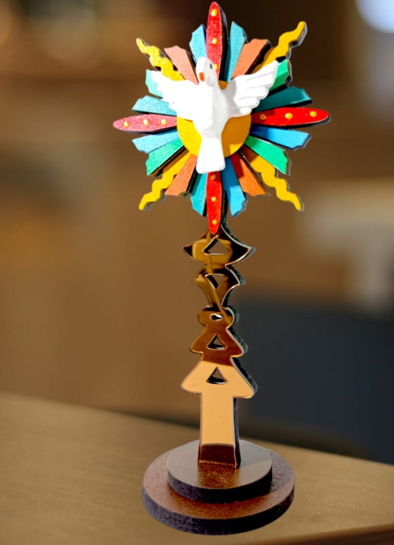 Divine Holy Spirit on the Pedestal