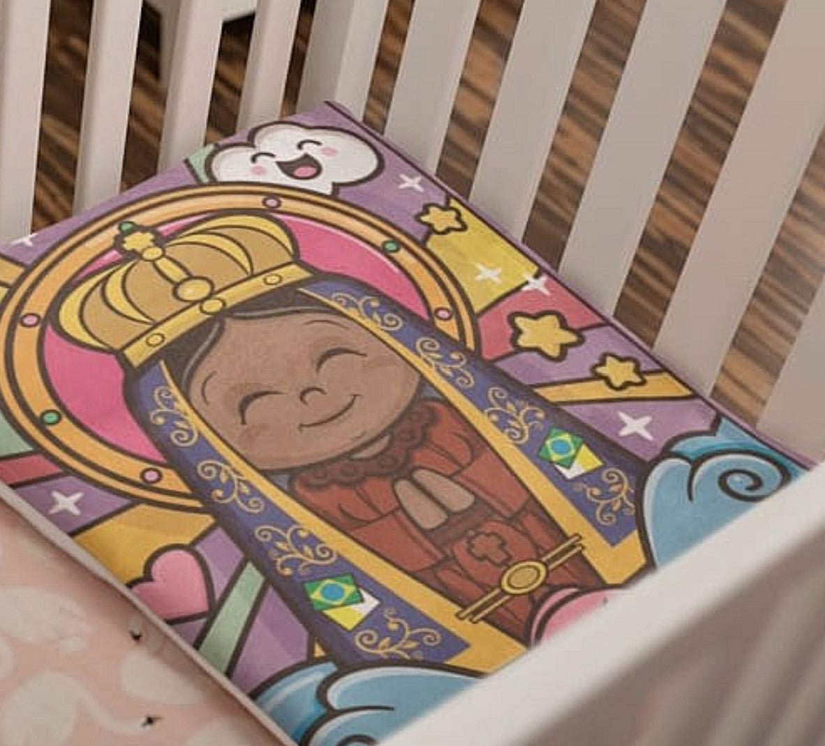 Manta Soft Bebê – Nossa Senhora Aparecida