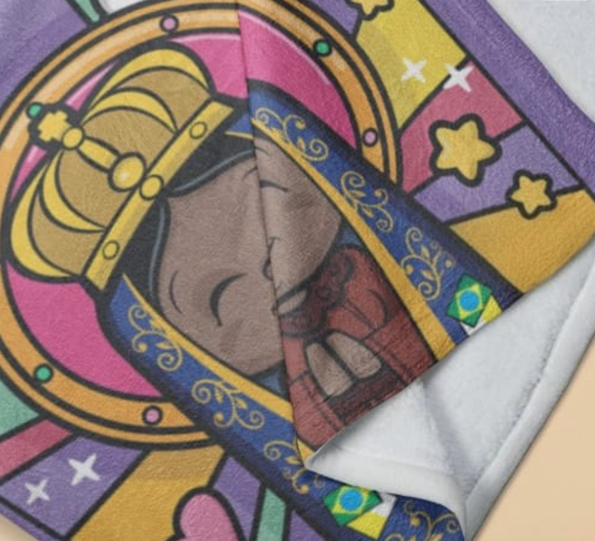 Manta Soft Bebê – Nossa Senhora Aparecida