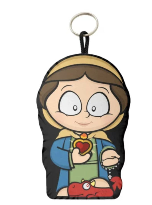 Hanging Keychain – Flame of Love of the Immaculate Heart of Mary