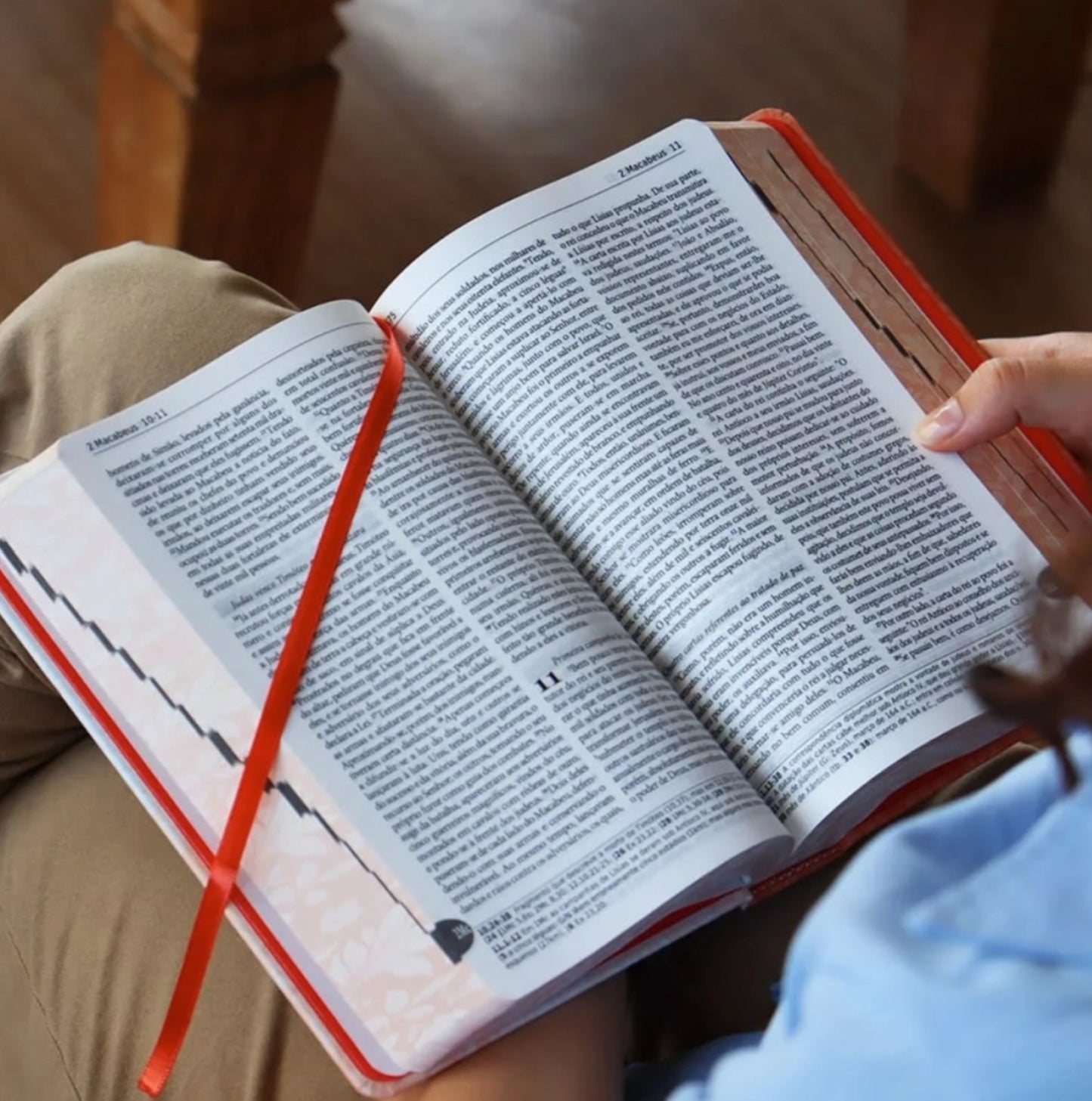 Holy Bible CNBB – Salmon Cover for Women (Official Translation)