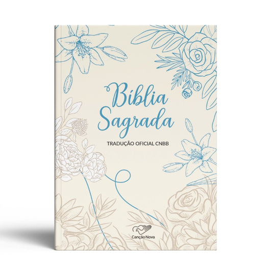 Holy Bible CNBB – Floral Hardcover (New Vulgate)