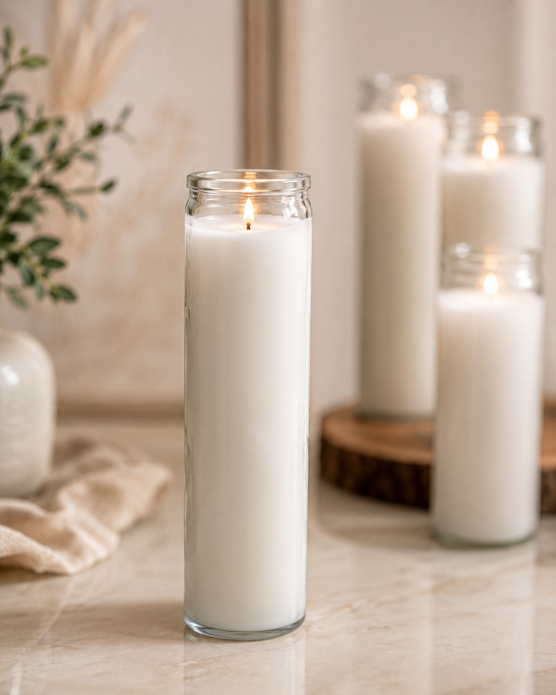 Personalized Candles with Message