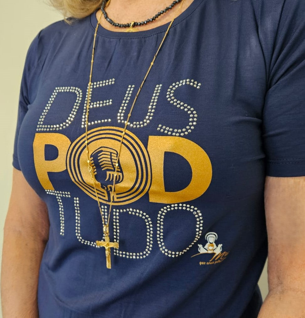 Camiseta Pod Cast - Brilho