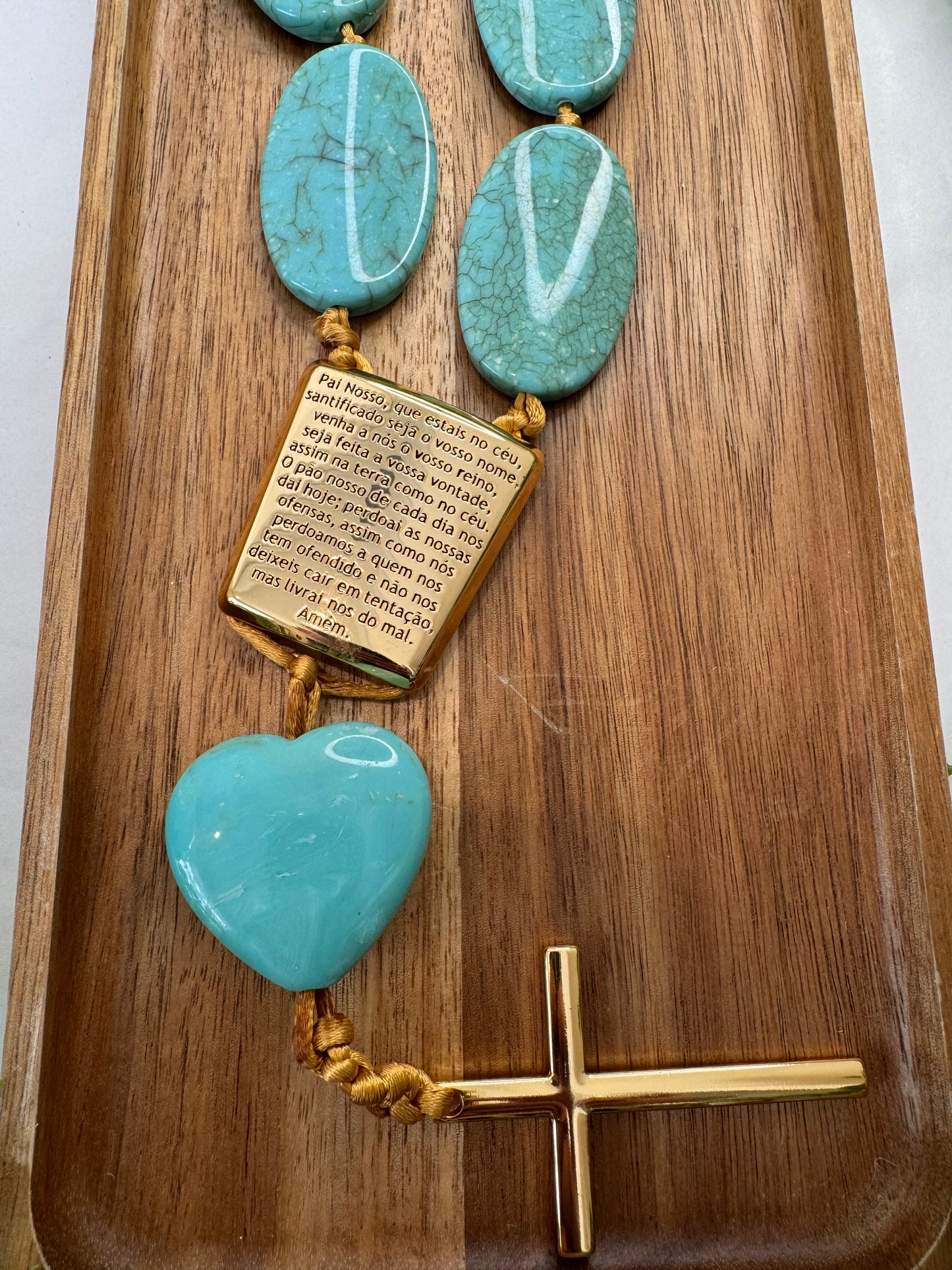 Collar de mesa - Padre Nuestro