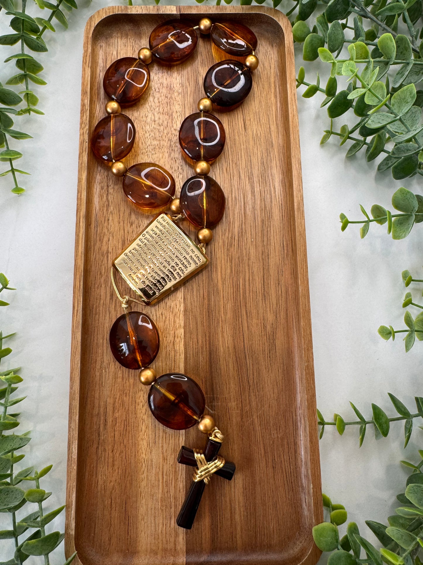 Collar de mesa - Padre Nuestro