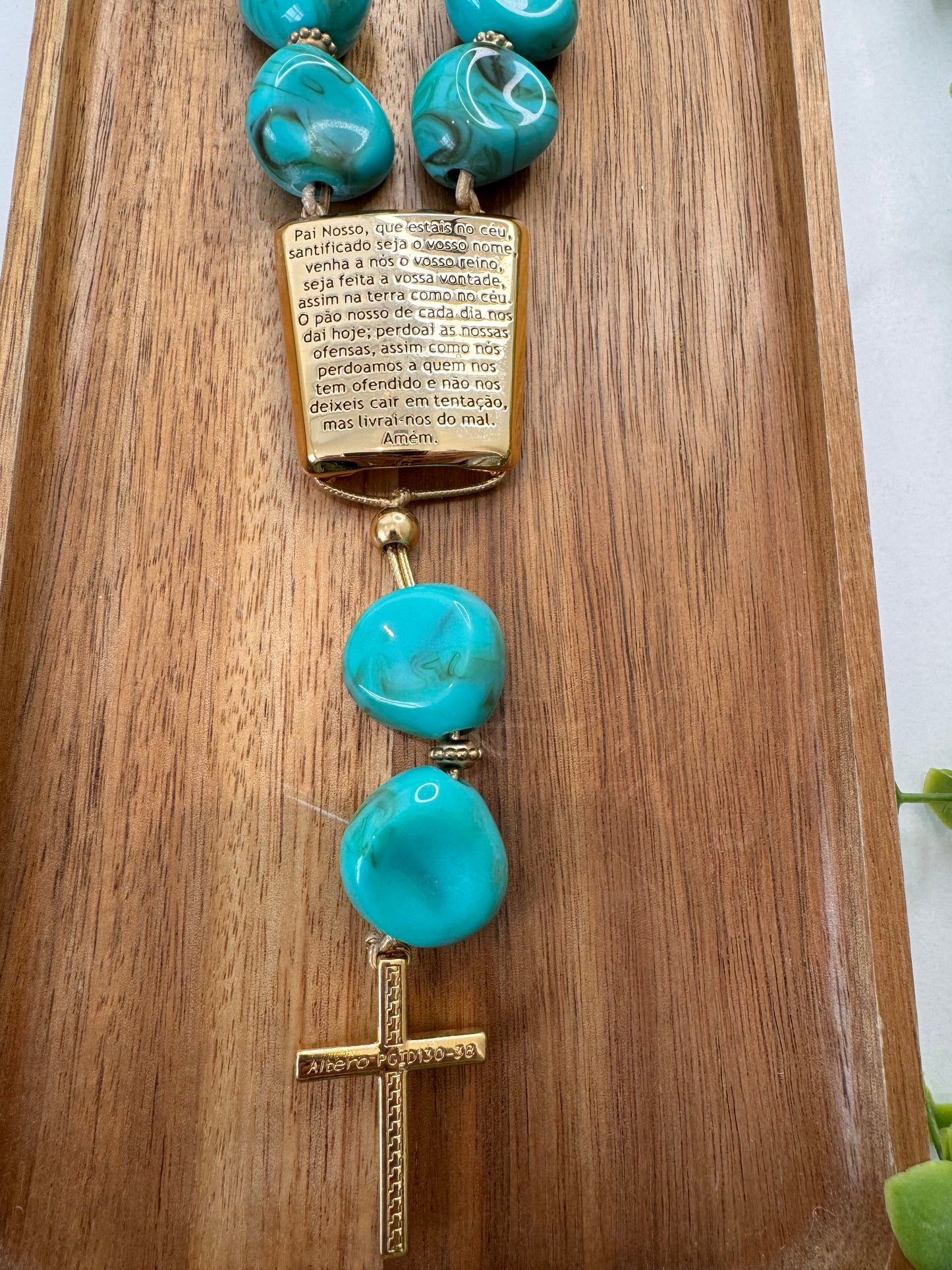 Collar de mesa - Padre Nuestro