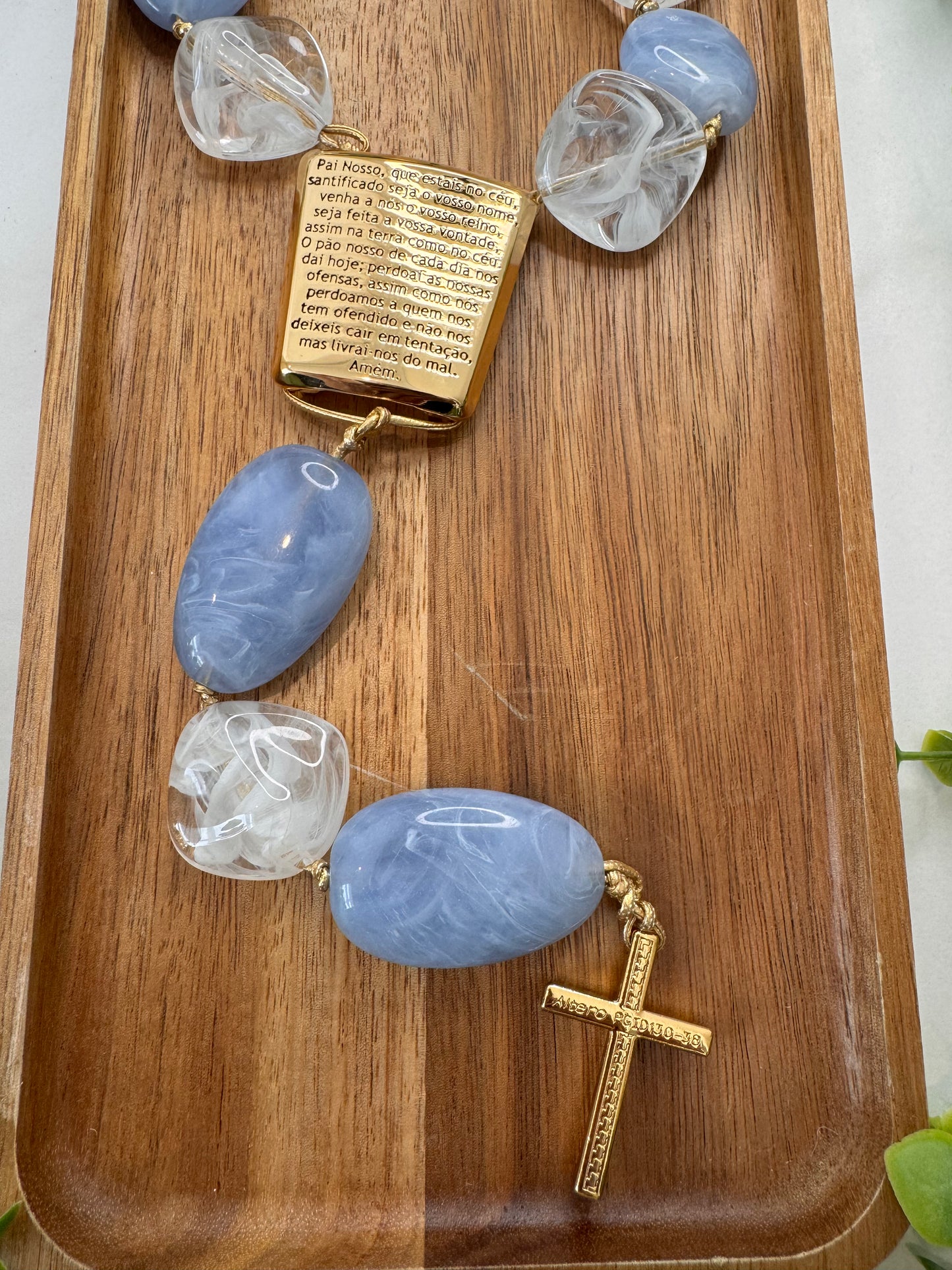 Collar de mesa - Padre Nuestro