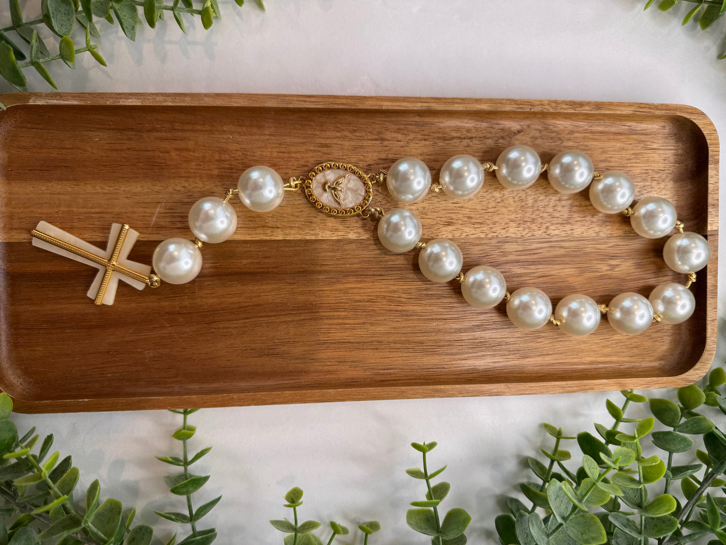 Collar de mesa del Espíritu Santo mediano