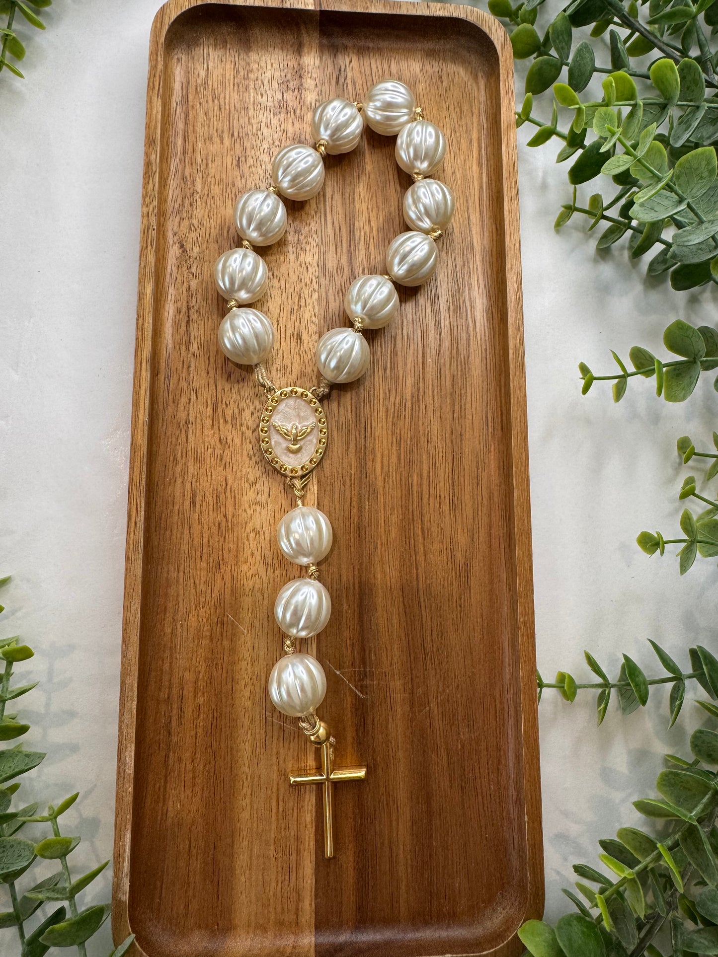 Collar de mesa del Espíritu Santo mediano