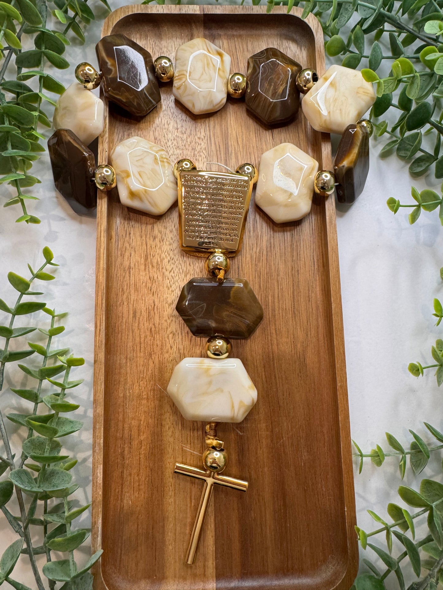 Collar de mesa - Padre Nuestro