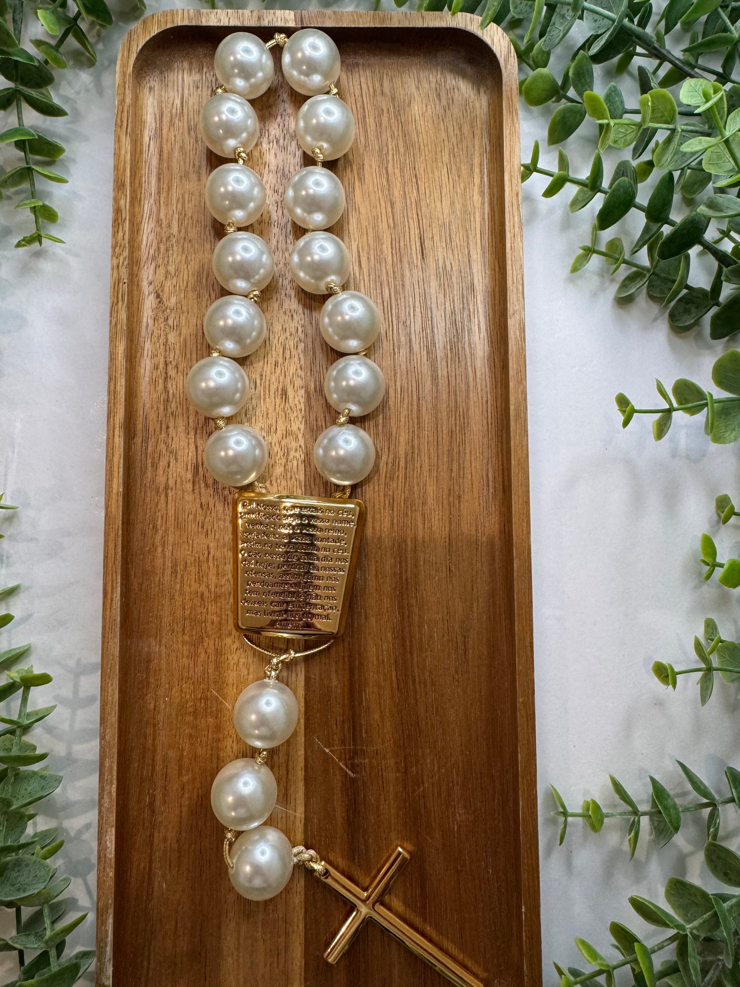 Collar de mesa - Padre Nuestro