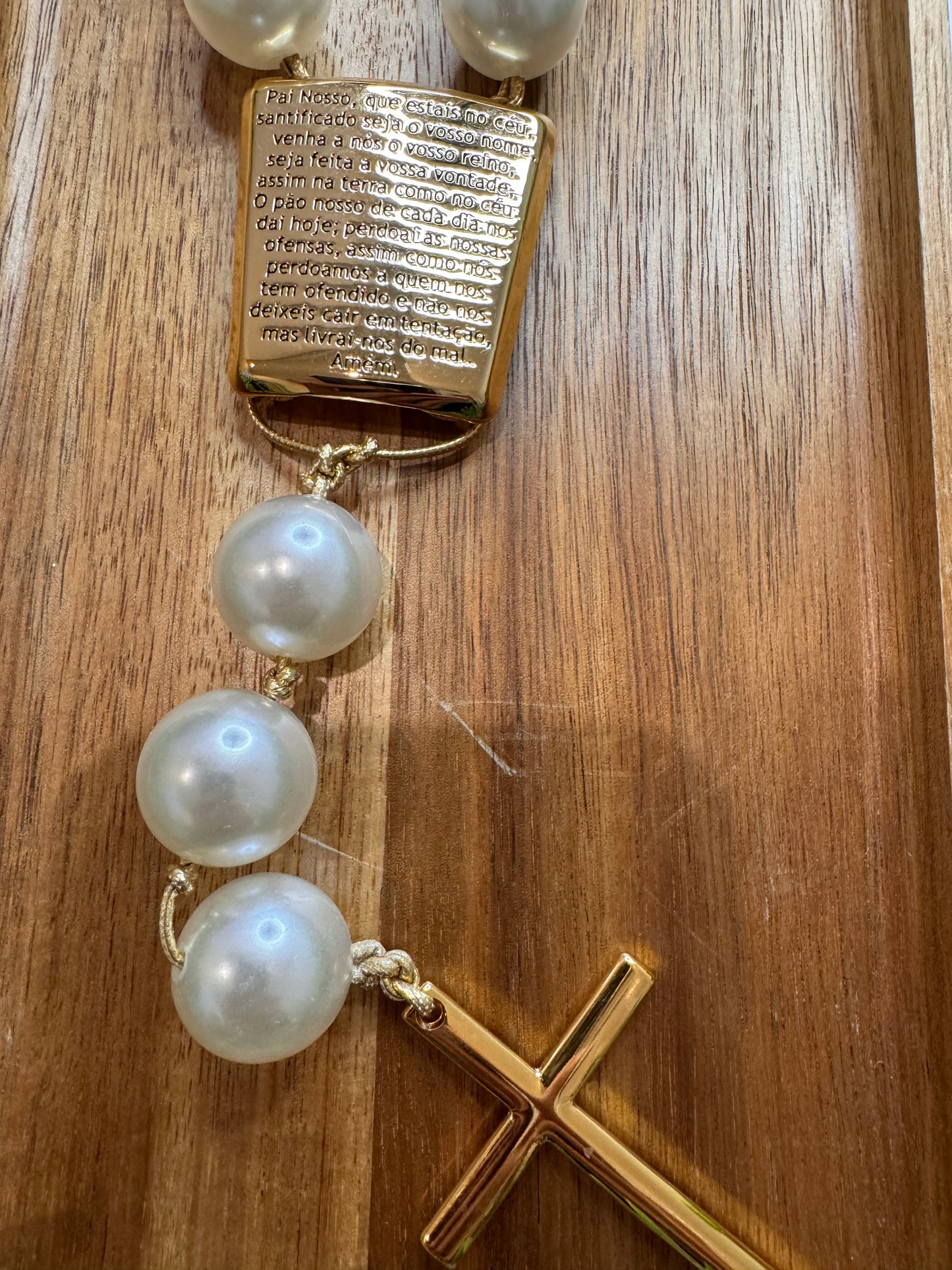 Collar de mesa - Padre Nuestro