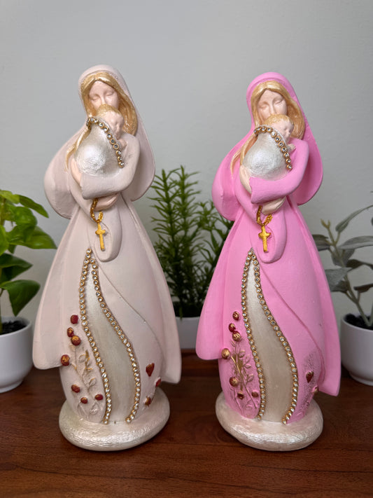 Mother's Lap - Our Lady with Jesus in her lap