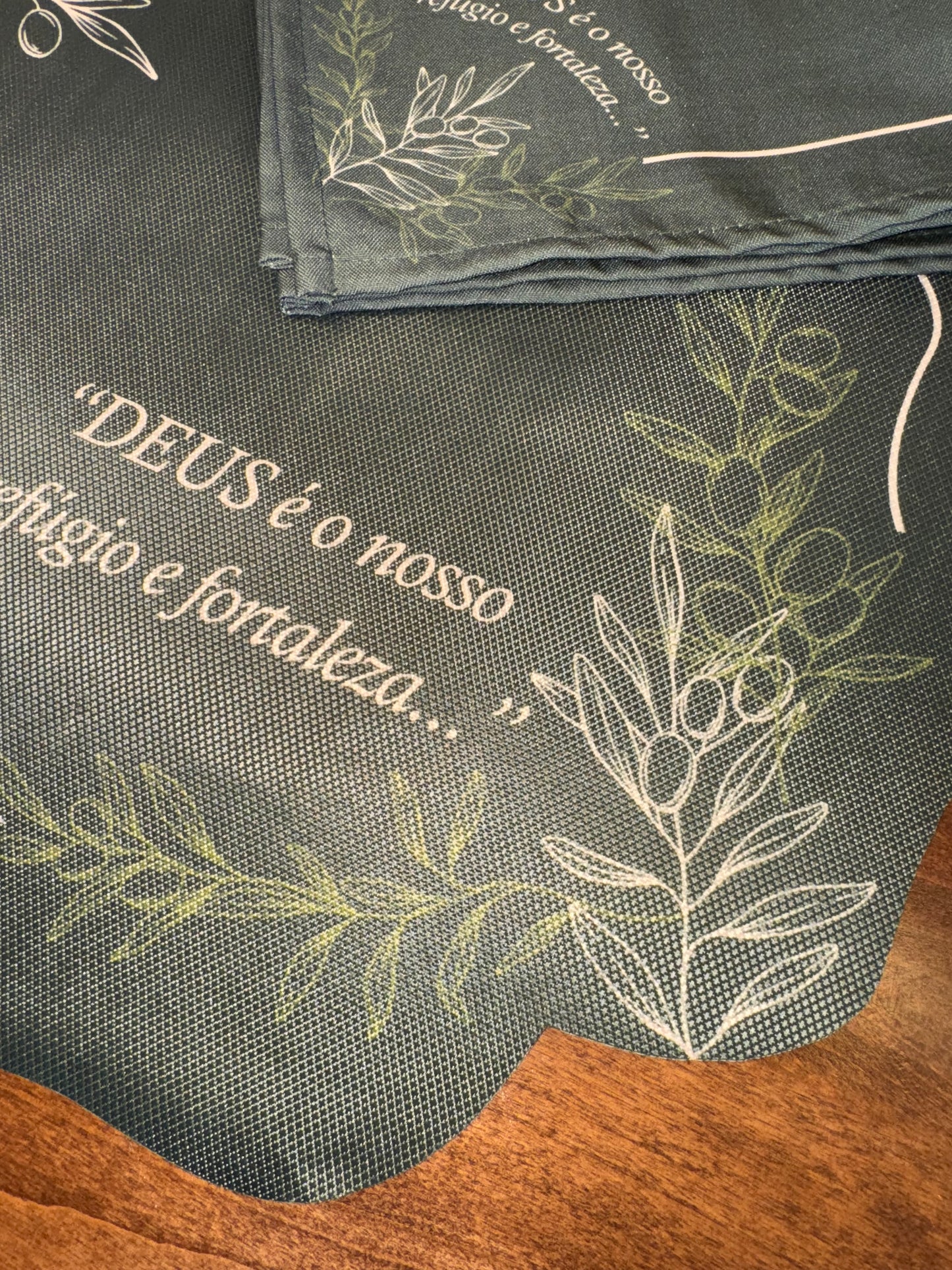 Religious Placemat – Kit with 4 Placemats + 4 Napkins