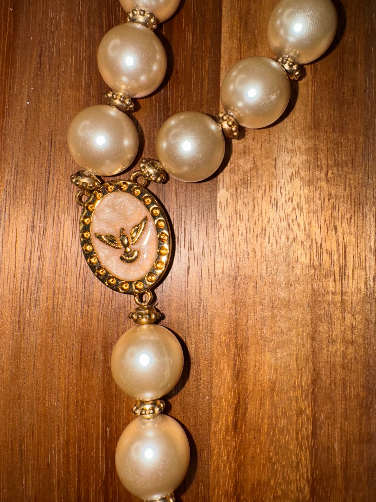 Collar de mesa del Espíritu Santo mediano