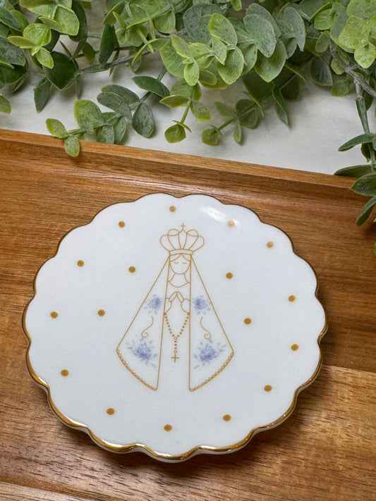 Jewel of the Day - Single Saucer - Our Lady of Aparecida