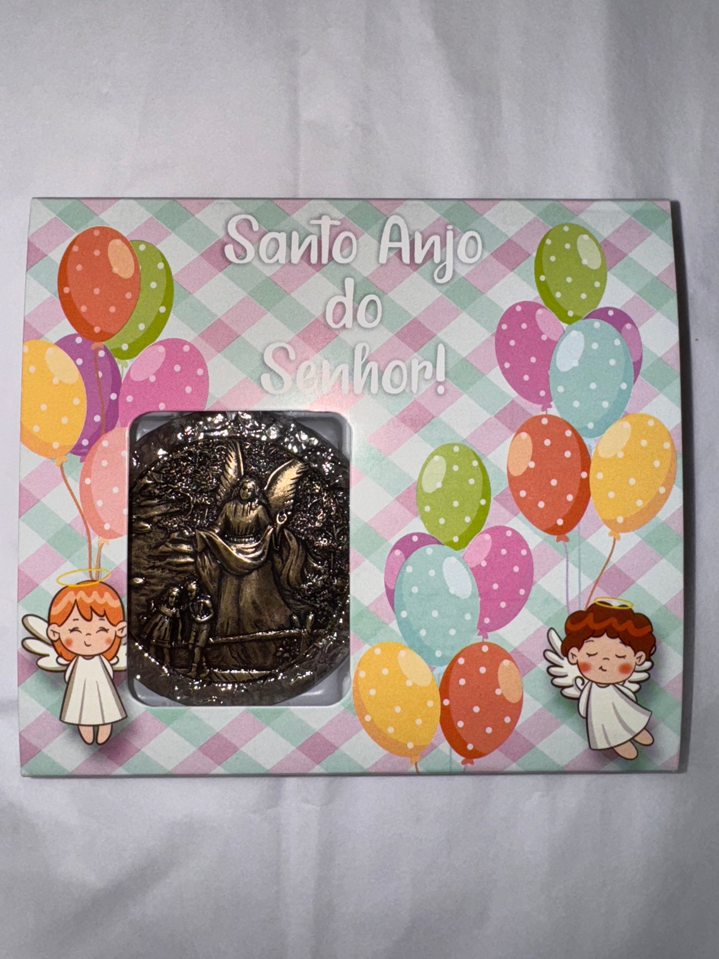 Medalhão de Berço Anjo Protetor - 2