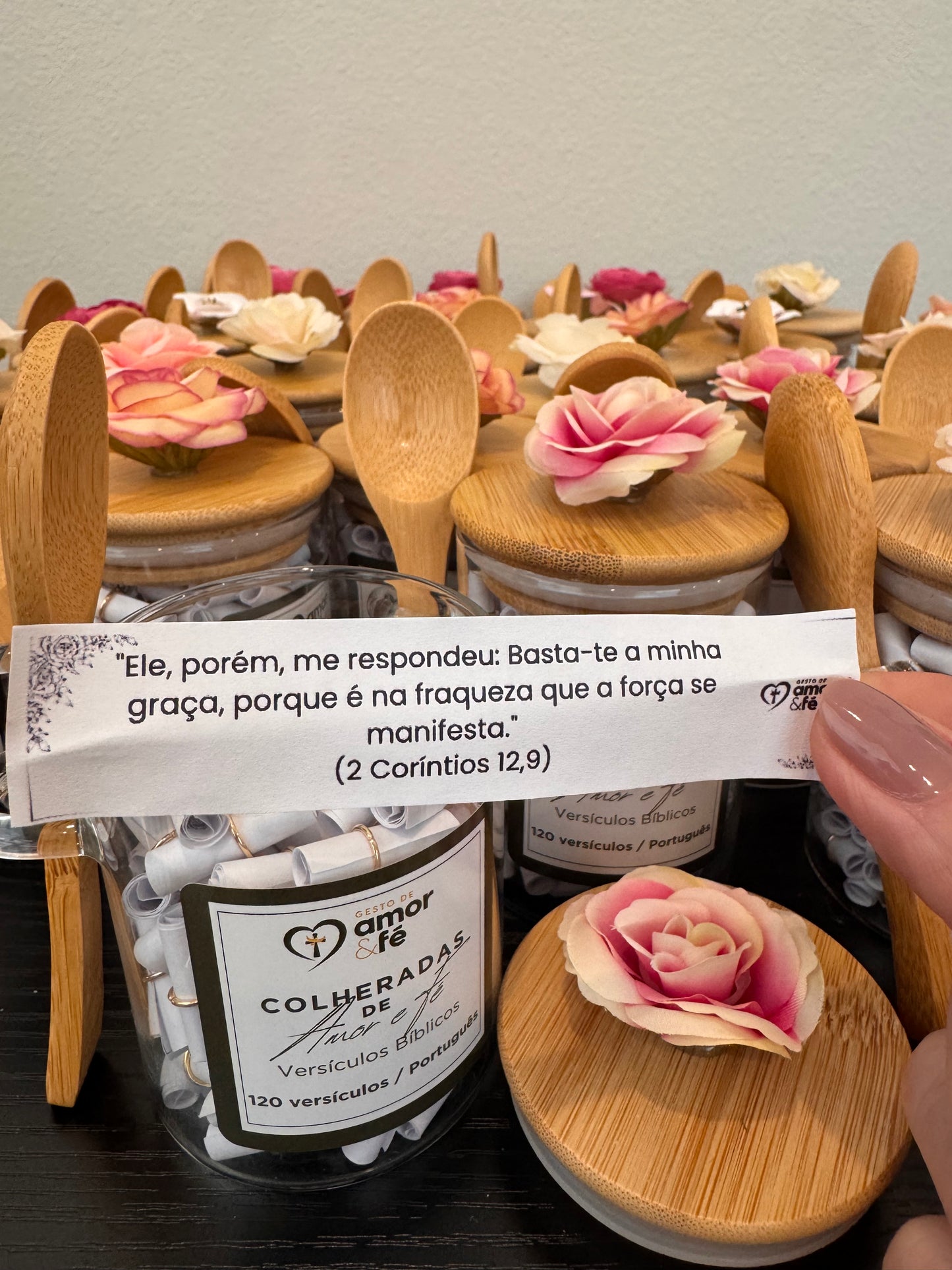 Colheradas de Amor e Fé - Versículos Bíblicos - Português