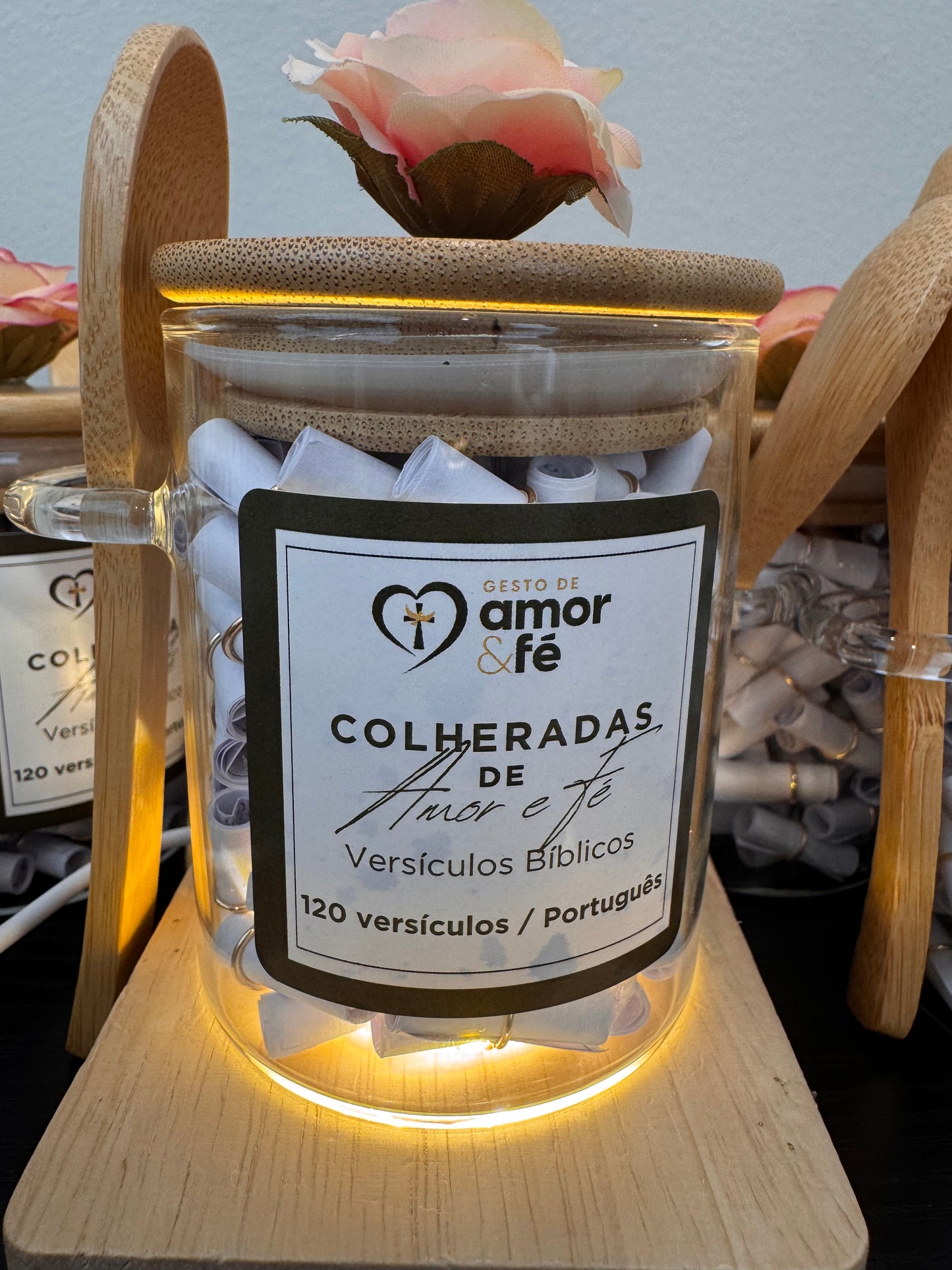 Colheradas de Amor e Fé - Versículos Bíblicos - Português