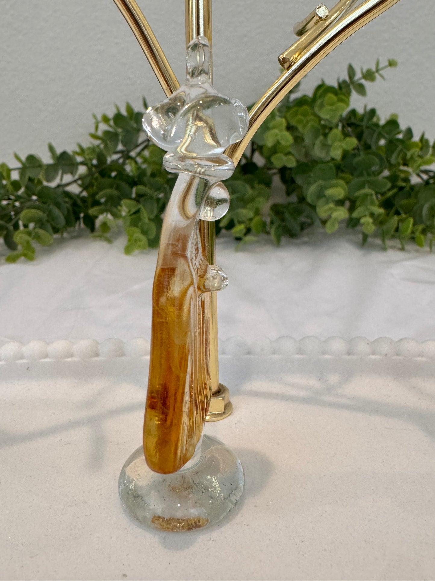 Miniatura Nossa Senhora Aparecida em Murano – 8 cm