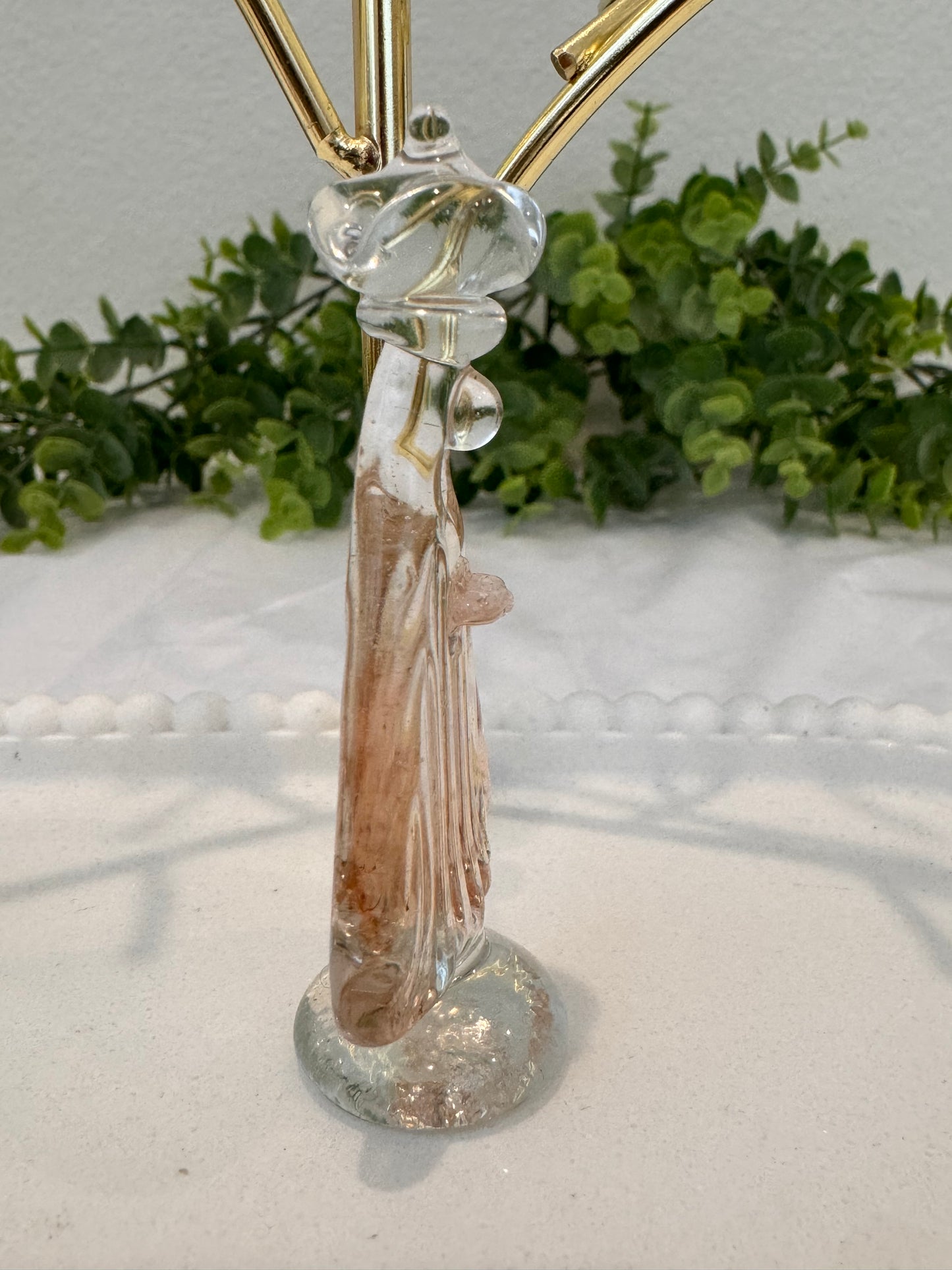 Miniatura Nossa Senhora Aparecida em Murano – 8 cm