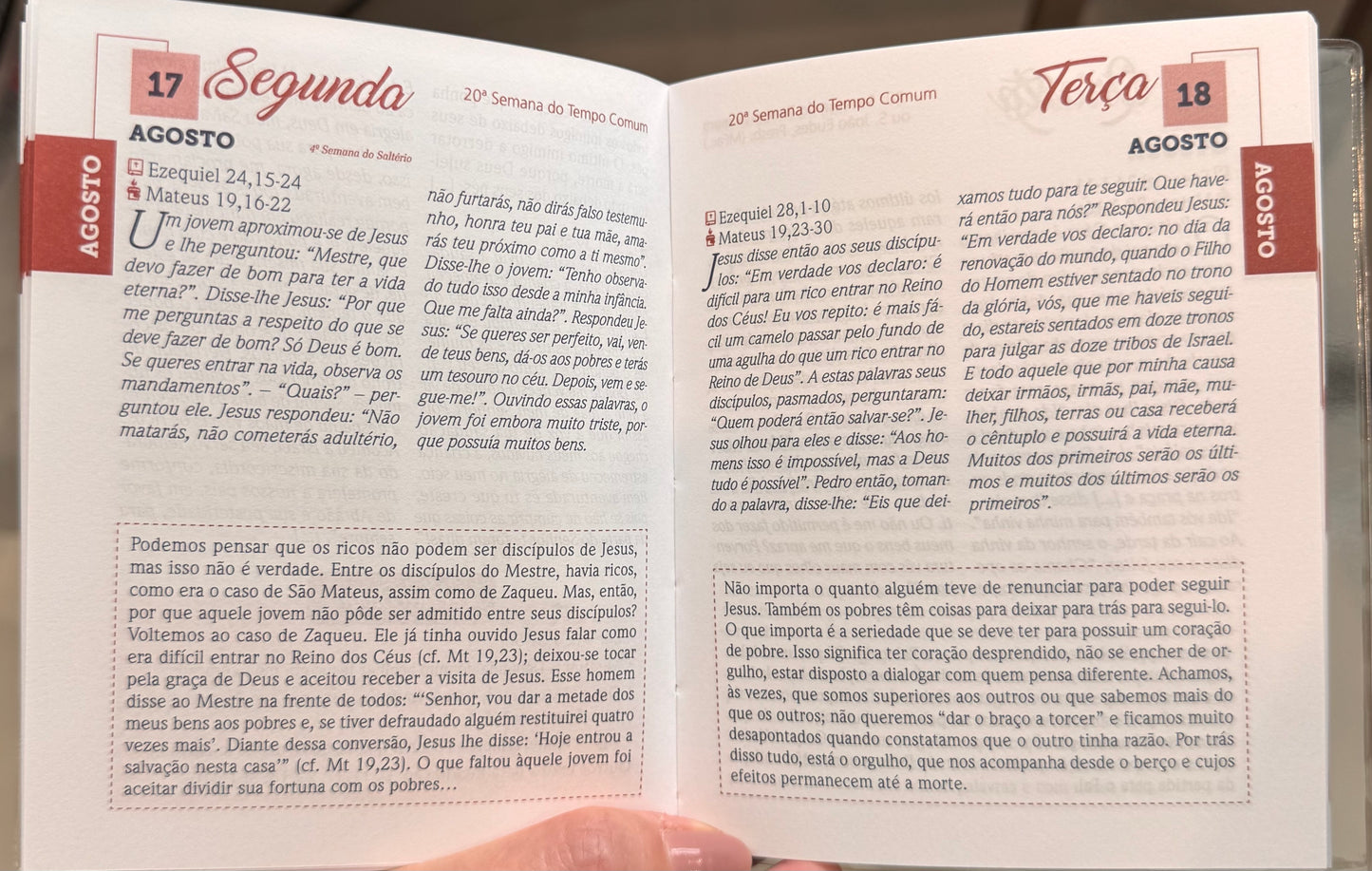 Palavra e Vida 2026 – O Evangelho comentado a cada dia