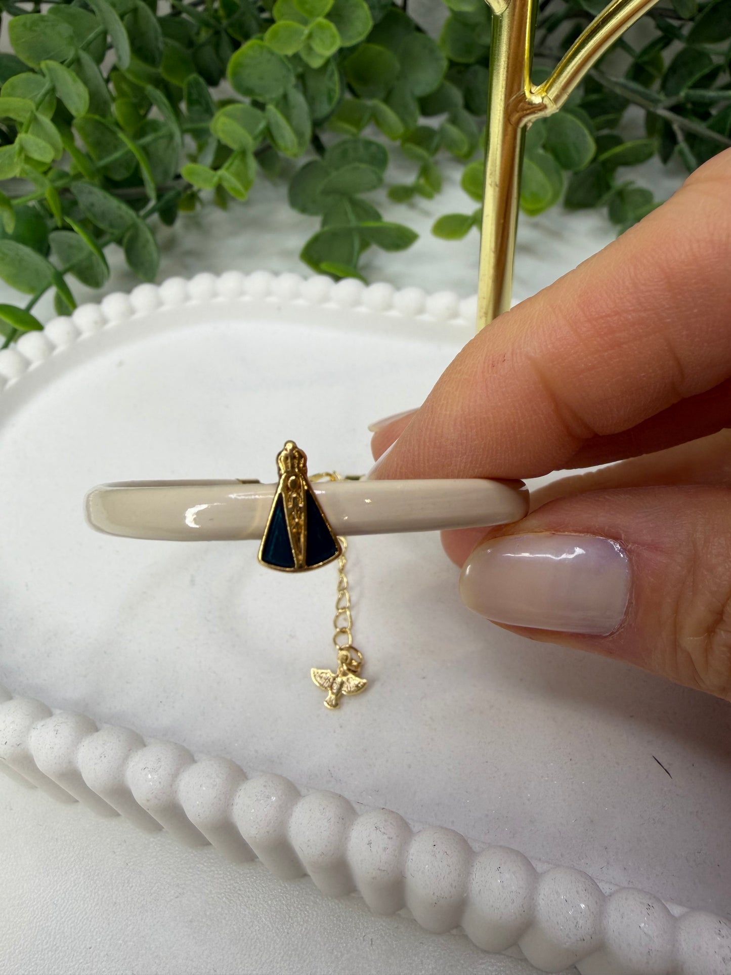 Pulseira Corino – Nossa Senhora Aparecida & Espírito Santo