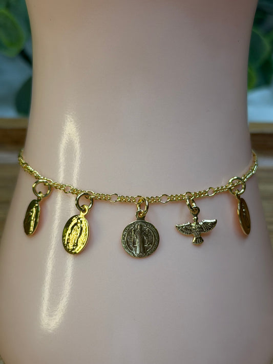 Pulseira Nossa Proteção – Devoções Marianas & São Bento
