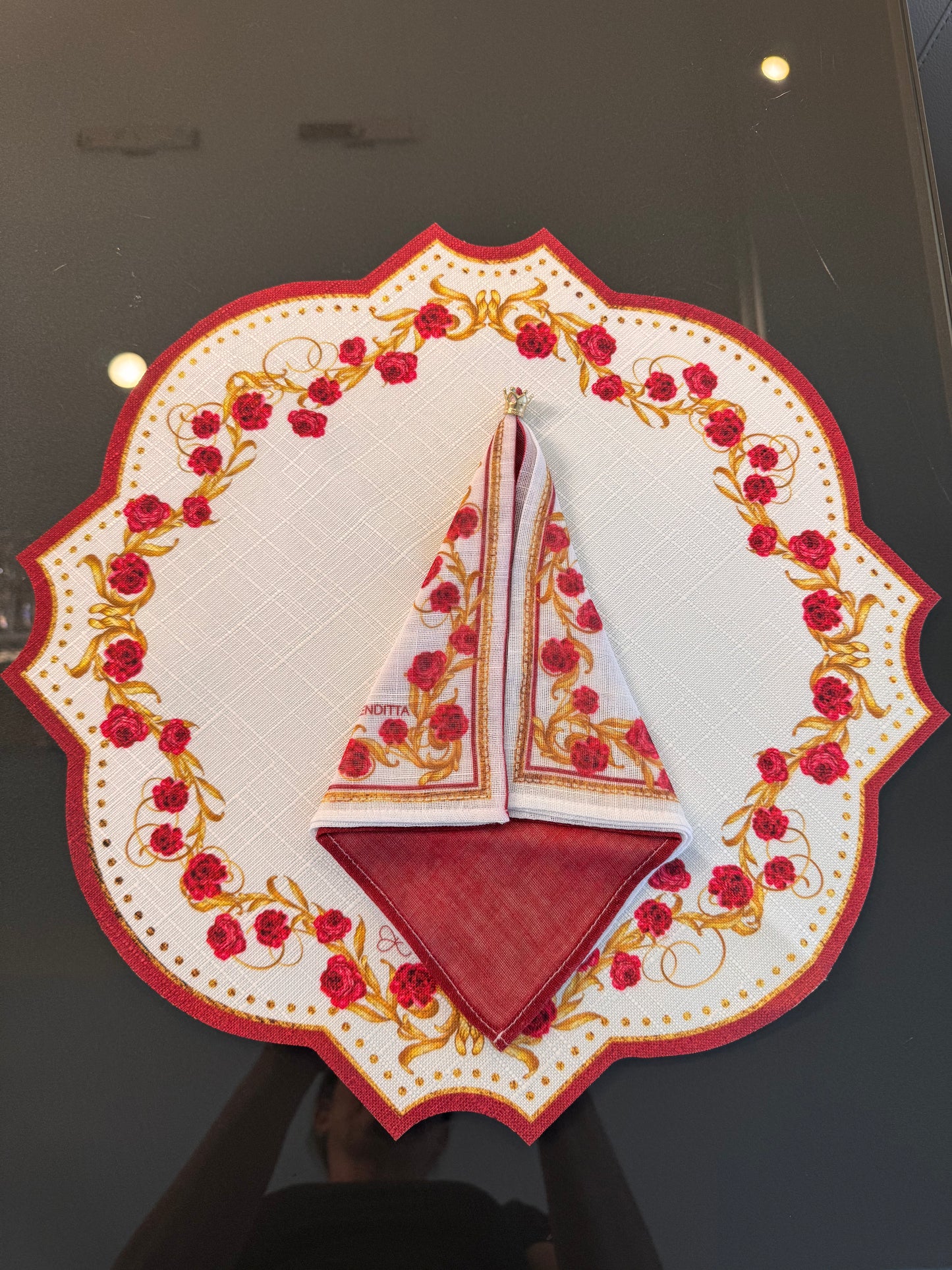 Placemat and Napkin - Religious Theme - 4 places