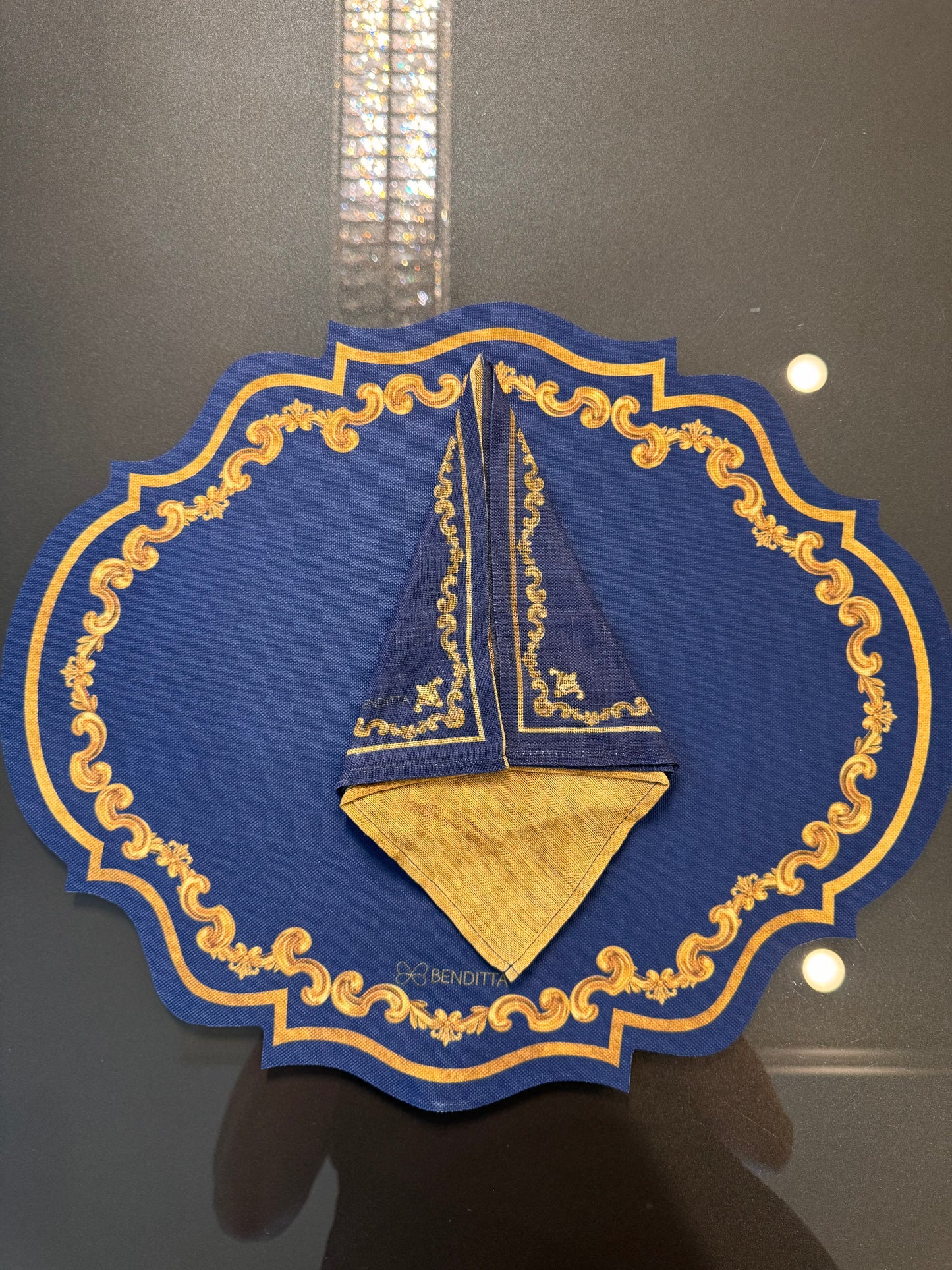 Placemat and Napkin - Religious Theme - 4 places