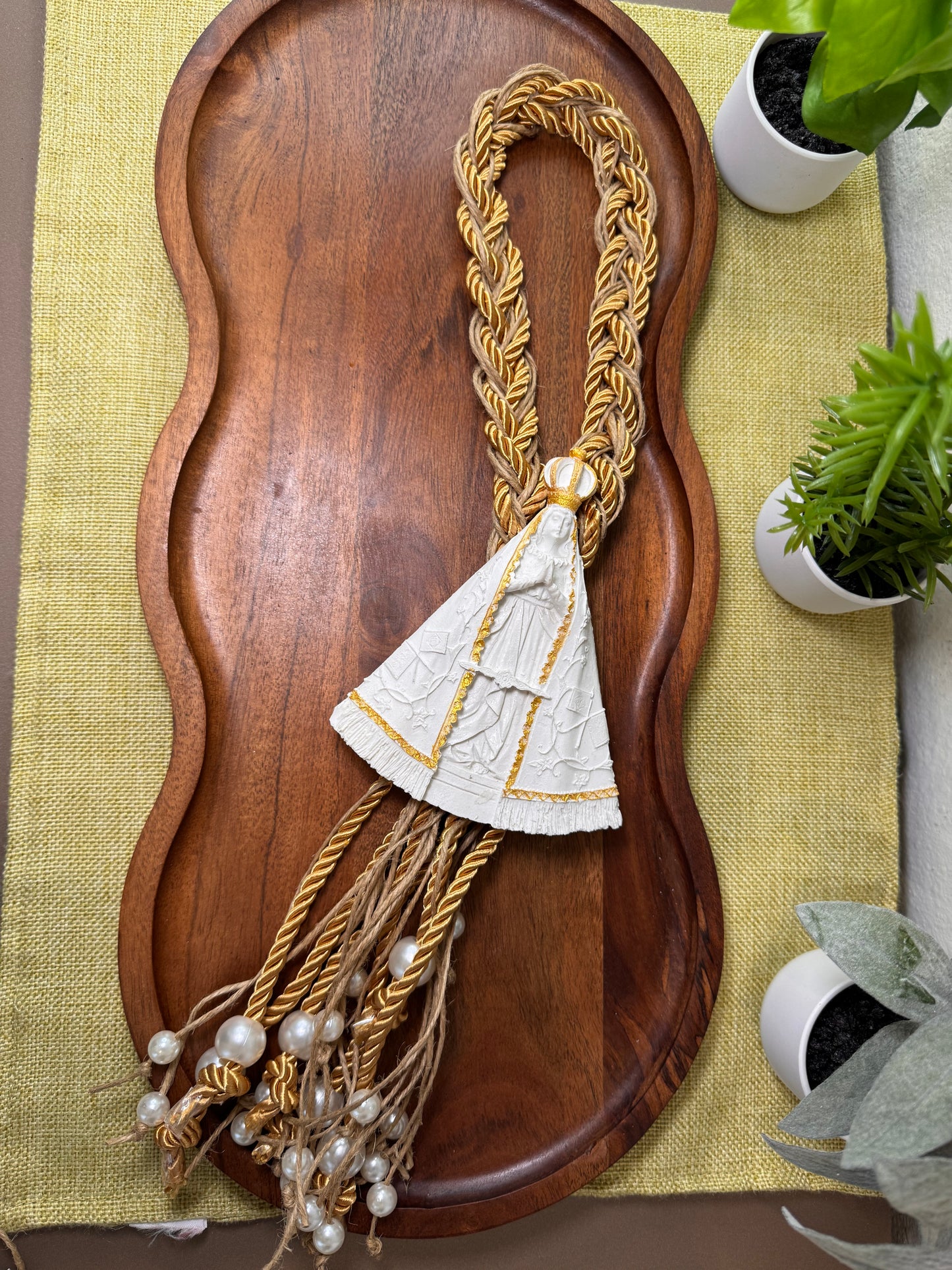 Our Lady Table Necklace