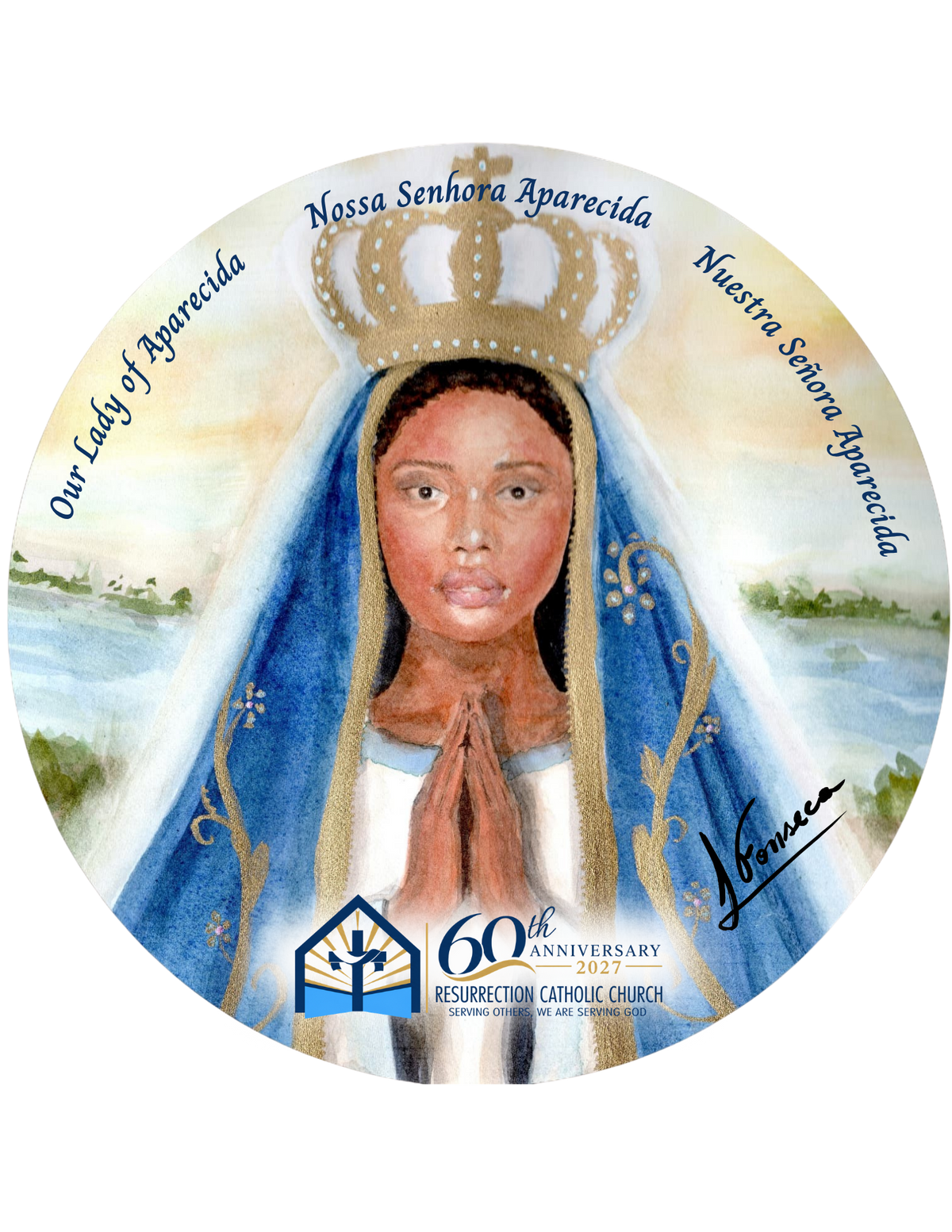 58mm Round Magnet - Personalized