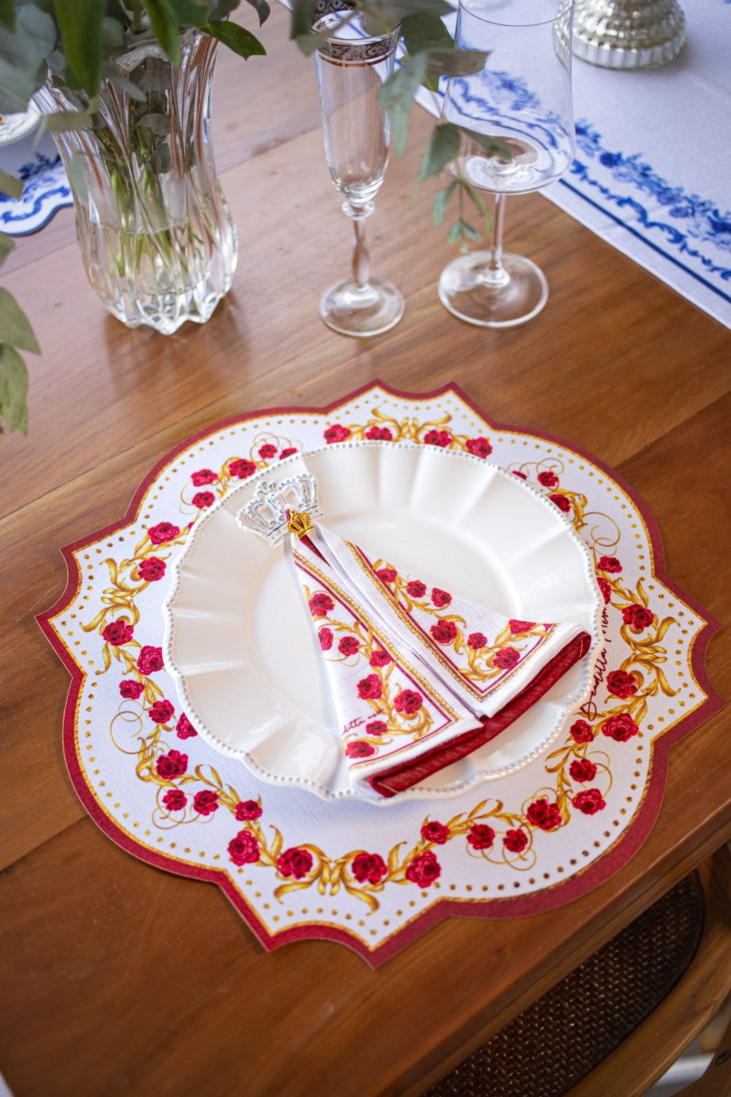 Placemat and Napkin - Religious Theme - 4 places
