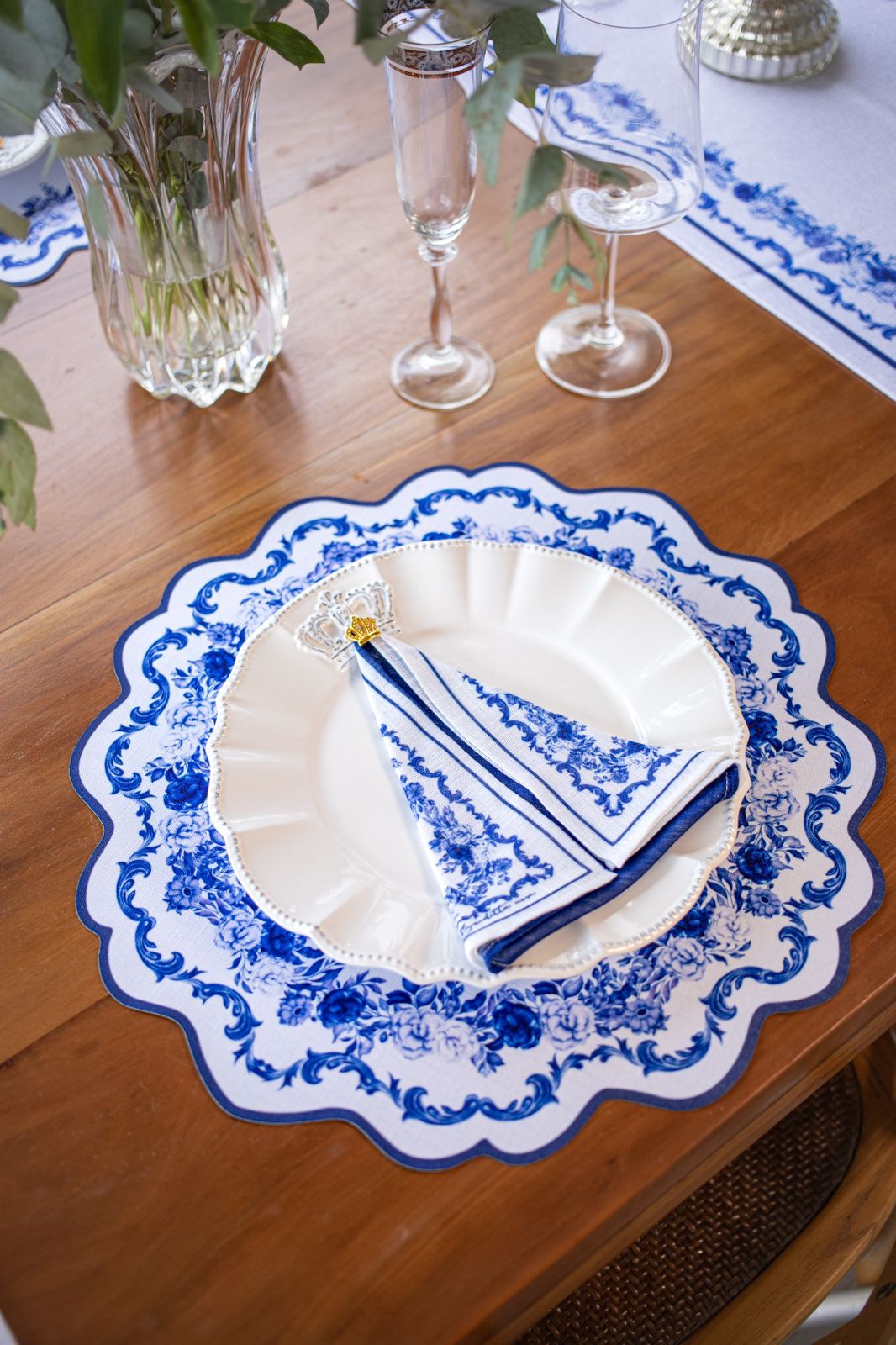 Placemat and Napkin - Religious Theme - 4 places