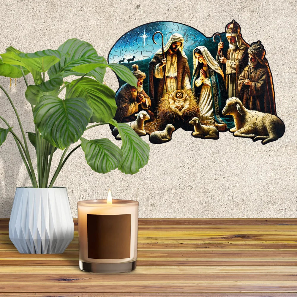 Quebra-Cabeça Religioso – Presépio
